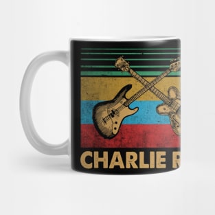 Graphic Proud Rich Name Guitars Birthday 70s 80s 90s Mug